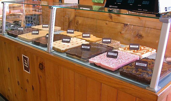 Homemade fudge, Jefferson, NH